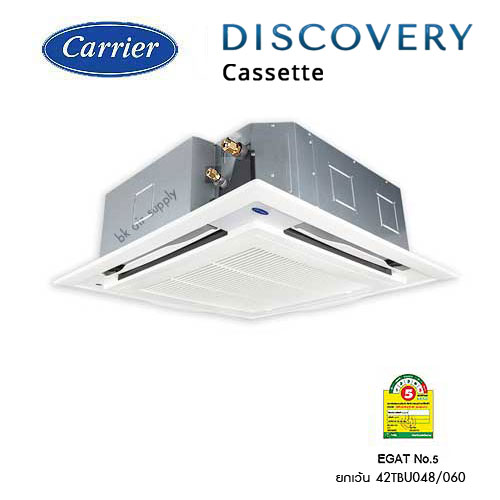 แอร์ CARRIER CASSETTE INVERTER สี่ทิศทาง ประหยัดไปเบอร์5 น้ำยาR410 รีโมทไร้สาย รับประกันอะไหล่2ปี คอมเพลสเซอร์ 7 ปี