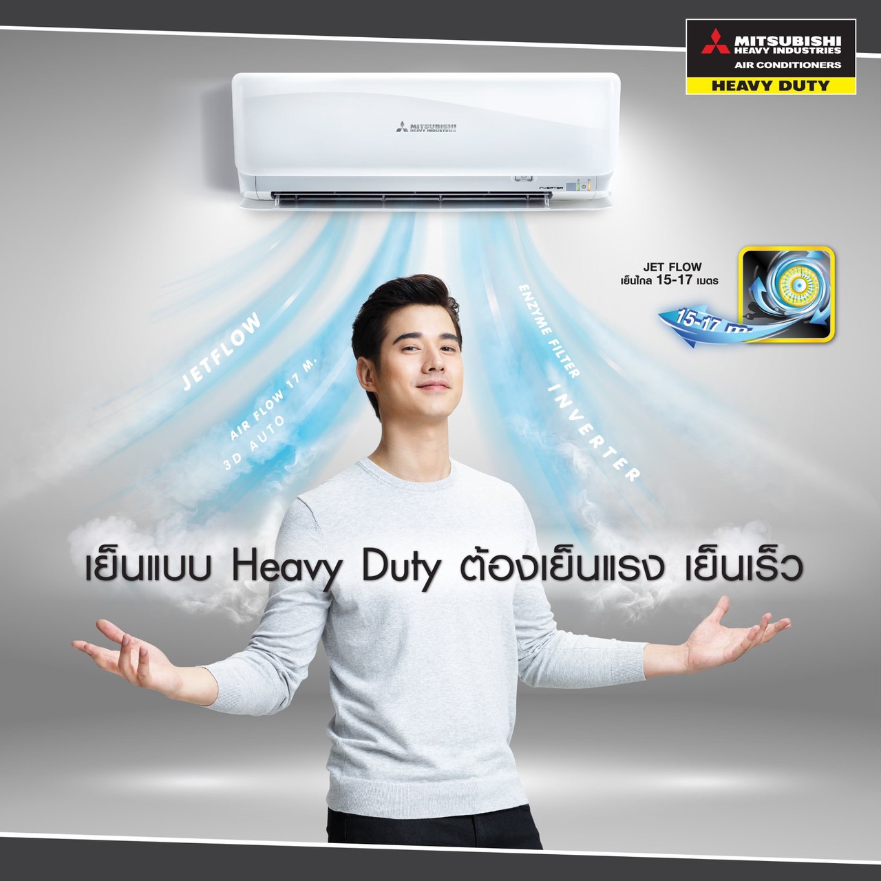แอร์ MITSUBISHI HEAVY DUTY PREMIUM CVS-W1 SERIES น้ำยาR32 รุ่นใหม่ล่าสุด ปี2021 รับประกันอะไหล่ 5ปี คอมเพลสเซอร์ 5ปี ผ่อน 0% นาน 10 เดือน มีค่าธรรมเนียม3%